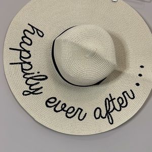 Happily Ever After Natural Straw Hat